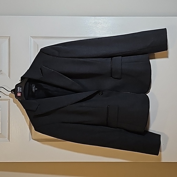 Tahari Jackets & Blazers - Tahari Wool Blend Charcoal Gray Professional Blazer Jacket Size 8